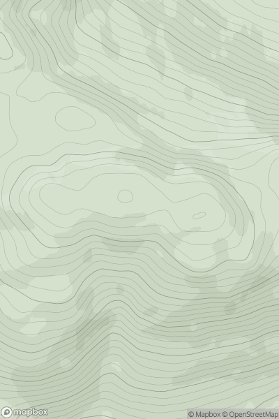 Thumbnail image for Creag Liath [Loch Tay to Perth] [NN736251] showing contour plot for surrounding peak